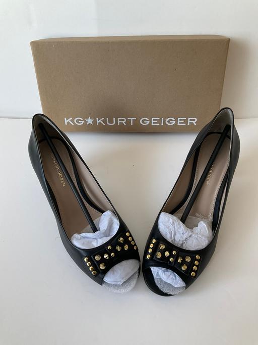 Buy & Sell Leicestershire Leicester - Photos for Kurt Geiger black court shoes - ladies size 6