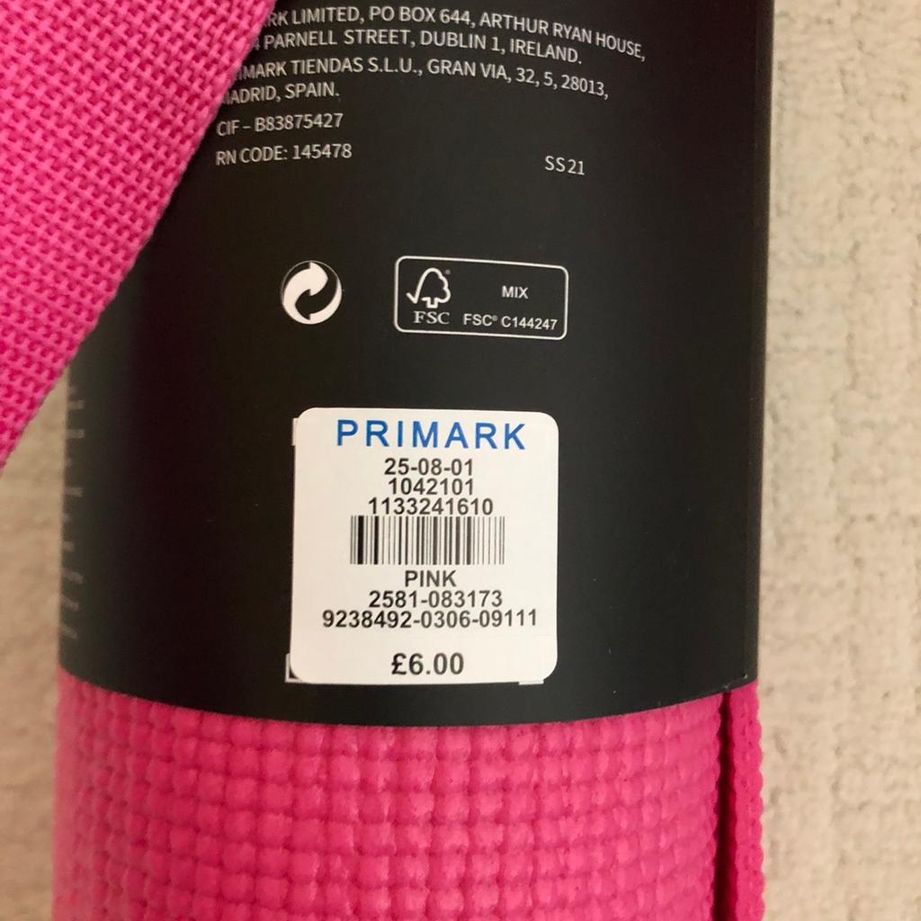 Primark yoga mat sale