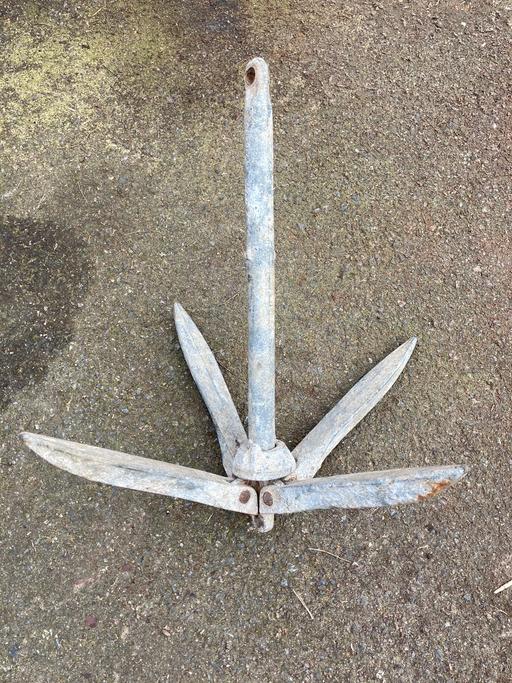 Buy & Sell East London Havering - Photos for Anchor galvanised grapnel 4 prong