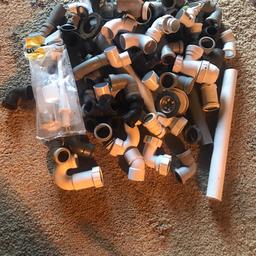 Loads of plumbing fittings, as shown, safe & easy pick up Ch66 house move reason for sale