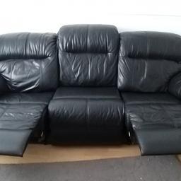 Black Genuine Leather Settees.
Very comfortable good quality double recliners.Purchased from DFS.Soft Leather recently been cleaned with Cherish care kit.Had to relist due to TIMEWASTERS.
BARGAIN £300 ONO Need to sell ASAP.
NO PAYPAL,CASH ON COLLECTION PLEASE.
NO TIMEWASTERS 👍
Collection from L5 area