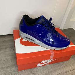 🔵 NIKE AIR MAX 90 VT QS
🔵 Deep Royal Blue / Wolf Grey
🔵 VAC-TECH Constructed Upper
🔵 Full-Length Foam Midsole
🔵 Visible Air-Sole Unit
🔵 Rubber Outsole
🔵 Tonal Lace
🔵 UK Size 10
🔵 Used - Like New
🔵 Collection EN11 8EA