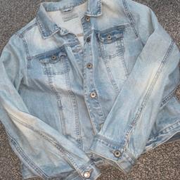 Size: UK 16
Condition: Excellent 
Colour: light denim 
P&P: £4.10  or free collection
❌Smoke and pet free home❌