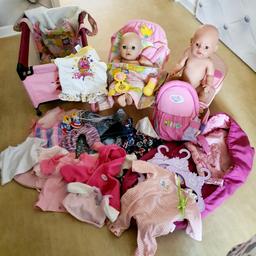 Verkaufe hier verschiedenes Baby Born Zubehör und Puppen.
Komplett für alles 25 €
Versand möglich