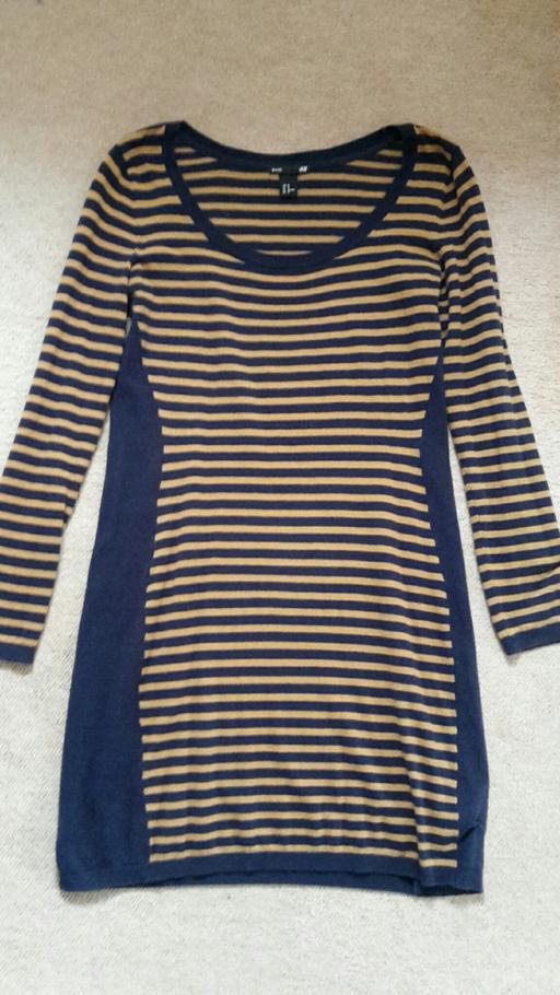 Buy & Sell West Yorkshire Kirklees - Photos for H&M stripey jumper dress size M 12/14