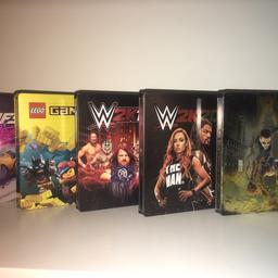 X5 official promo launch merchandise steelbooks new been kept in storage, bargain price for x5