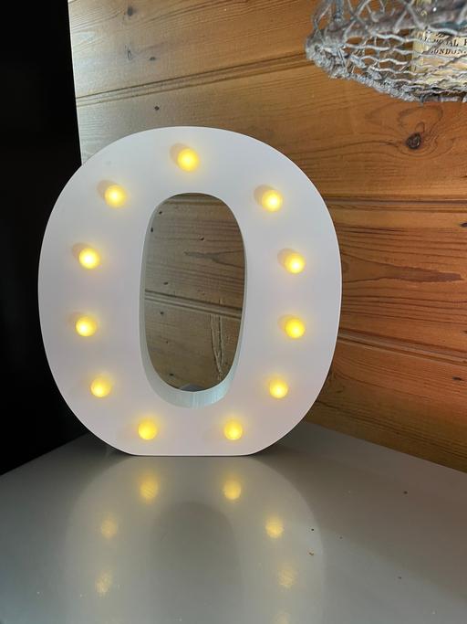 Buy & Sell Kent Maidstone - Photos for large letter o led brian light lamp