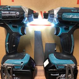 2 x Makita Impact Drivers with 3ah battery - (no charger)

Both in excellent working condition