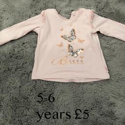 A few pulls on the inside(typical of this type of top) not noticeable on the outside
Collection chelmsford only
More 4-5 ages than 5-6 daughter is nearly 5 and it is is now slightly too short for her.