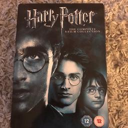 Great condition boxset of Harry Potter. Marks shown on pictures but all discs in excellent condition.
Collection shafton, can deliver locally or post