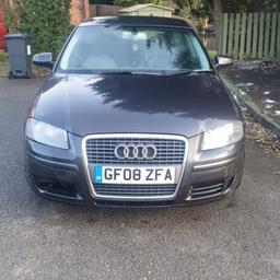 Hi

Here I have my audi a3 for sale.  1.9tdi 
Bought it as a temporary car whilst mine was in the bodywork shop.

 It drives and runs good body work needs abit of tlc if you are picky .mot till December mileage is 213k. 
 Unfortunately logbook has been miss placed but I have v62 which I will send out as the car is on my name full receipt will be given on sale .