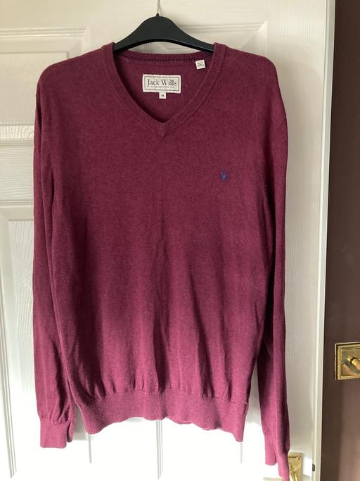 Buy & Sell West Midlands Sandwell - Photos for Jack Wills cashmere mix burgundy jumper