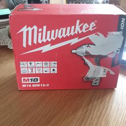 Brand new 18v milwaukee impact wrench body only, never been used or opened.

Would consider makita items in swap deal.