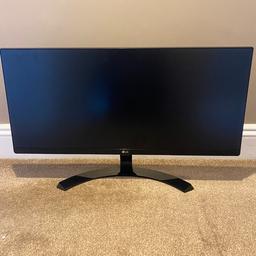 LG 29UM67-P 29 inch ultrawide monitor
Perfect working condition with power adapter
Can post at extra cost