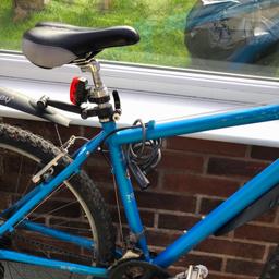 Men’s blue mountain  bike 21 speed quick release need gone ASAP as moved house