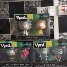 Funko Vynl

Rick and Morty x 3

New in box! Never been opened!