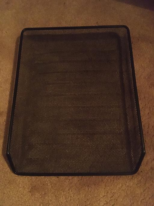 Buy & Sell West Midlands Walsall - Photos for Mesh Black Metal Desk Organiser Tray