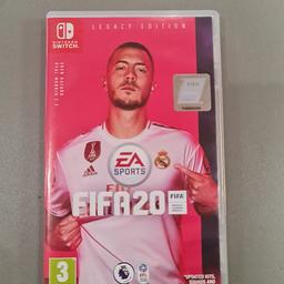 Fifa 20 for Nintendo switch, like new. even has promo code for adidas.