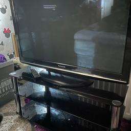 42” Panasonic viera +remote 
Black glass stand 
Now Tv stick 
Over all good condition. Remote has one button missing. 
not tv stick brand new in box with one month free cinema pass included. 
Tele works fine as it should it’s just surplus to requirements. 
Social distancing applies 
Collection ONLY.