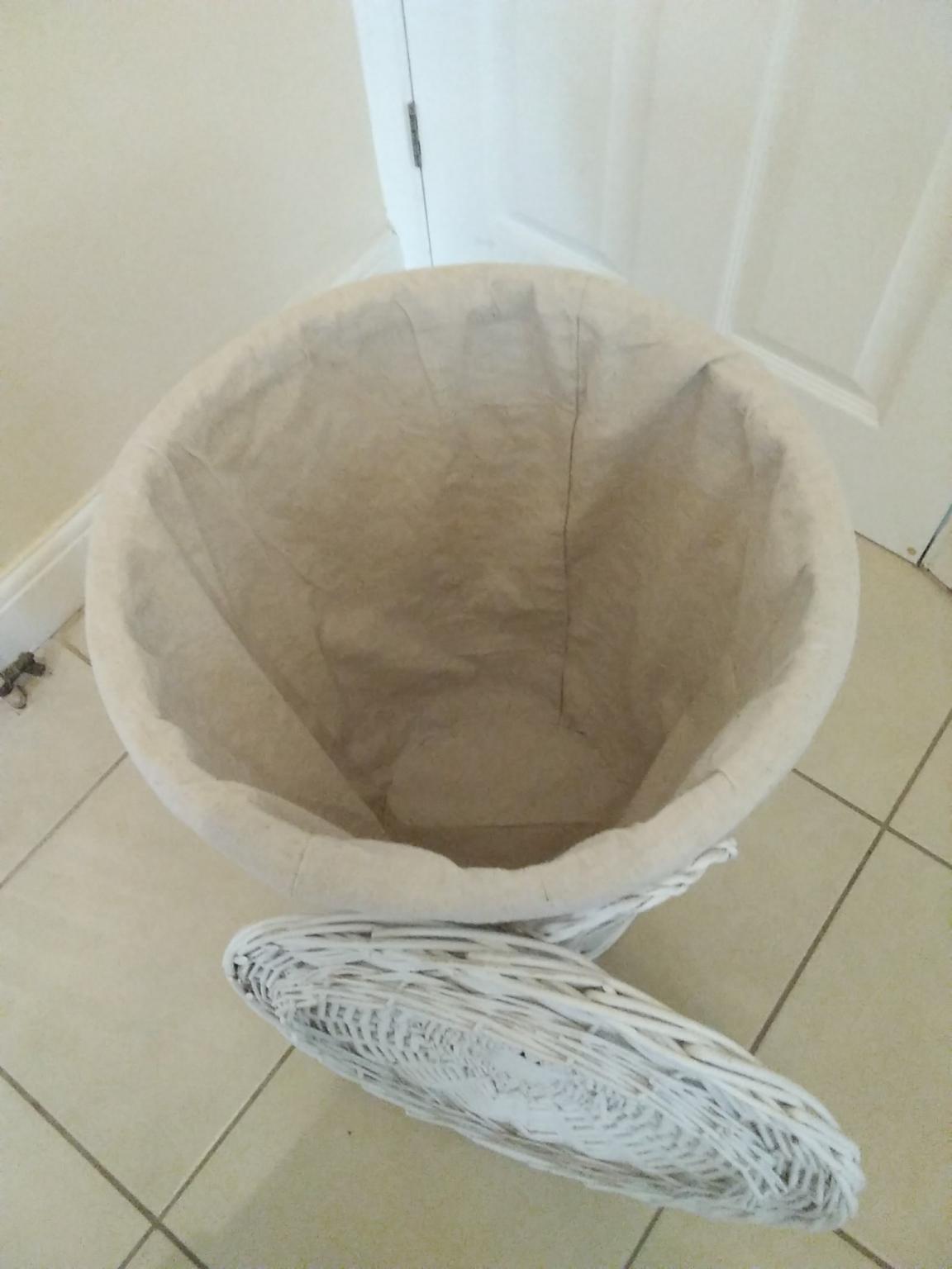 Dunelm Wicker Laundry basket 50cms x 43cms in NN3 Northampton for £10.