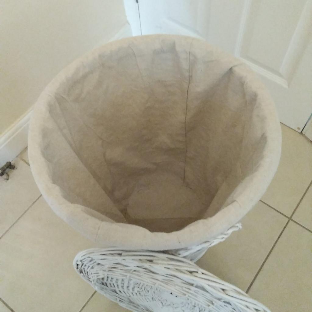 Dunelm Wicker Laundry basket 50cms x 43cms in NN3 Northampton for £10.