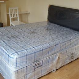 Lite Quality Double mattress and Base, ****Brand NEW*** , also available in Single set For £85

PICK UP ONLY (delivery can be arrange)
HEADBOARD EXTRA £30
Colour of Bed may very

We have plenty of other design and quality, delivery can be arrange for a small fee. visit our Warehouse , please call before to arrange time.

Unit 56
Argall Avenue
E10 &QZ
02085100316
07792626519