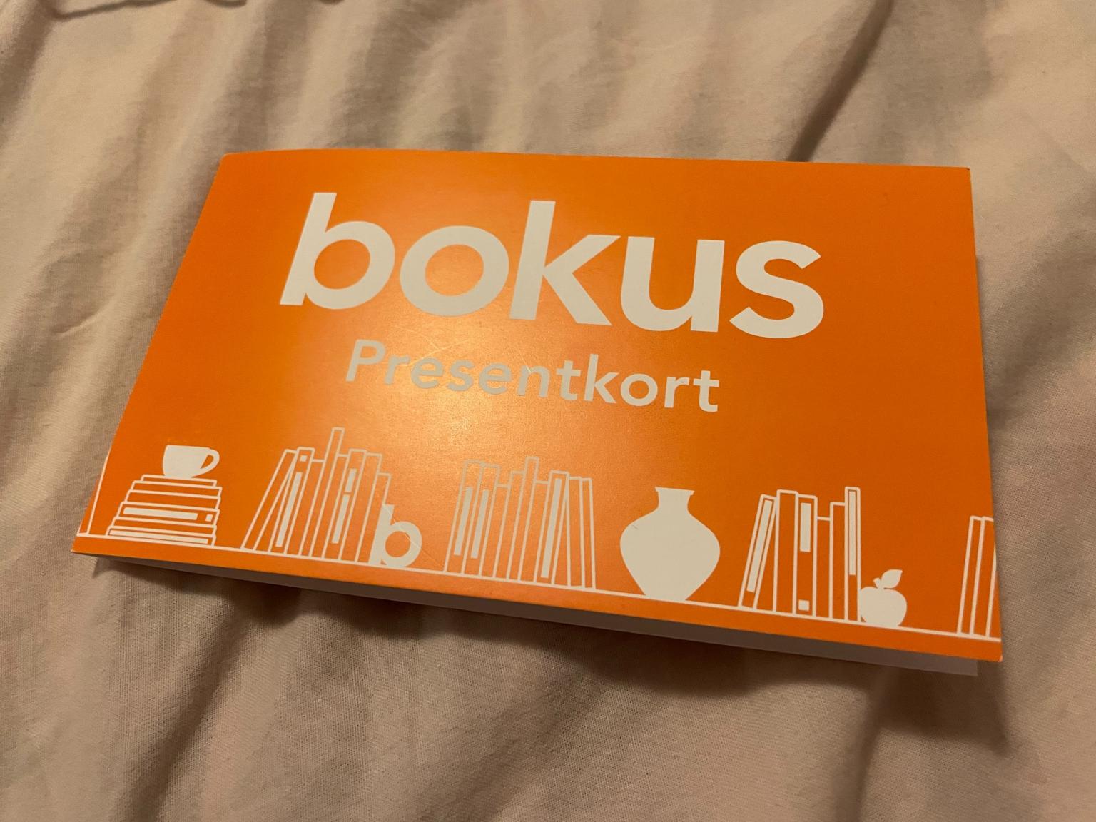 bokus-presentkort-300kr-in-41106-gothenburg-f-r-sek-250-00-zum-verkauf