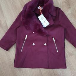 BNWT River Island girls purple suede coat 9-12months.

collection from WV11 or CV5. 
delivery also available.
