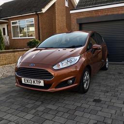 ford fiesta 1.6 tdci zetec econetic 5dr.
Great deal comes with 12 months mot. Very clean and cheap to run car.
Excellent low mileage car

Year 2013, millage 58000, smoke and dog free, 3 owners including me, FREE ROAD TAX, bluetooth, 2 sets of keys Read Less
