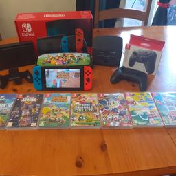 nintendo switch Bundle pro controller never been used all works as it should comes with all original wires etc collect only from oldhill dy2 area No holding sorry