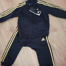 BNWT Adidas tracksuit 9-12 months black and gold design.

collection from WV11 or CV5.

delivery also available.