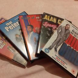 alan carr x 2
Peter ksy x 2
8 out of 10 cats
collection warrington
all £3