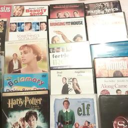 mixed dvds ideal for carboot.
caravan if u have one.
workouts.kids.comedy.family films.
collection only warrington