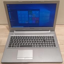 This is a great Lenovo z50-70 laptop in full working order. Very fast Intel Core i7 4th gen processor combined with 16gb ram and a graphics GPU up to 4gb making an ideal performance laptop. It has a 200Gb SSD which also makes it faster. It is in good condition with a couple of light scuffs on the lid as to be expected from a used item(nothing major). Wiped and reinstalled with Windows 10 Comes complete with charger. Possible delivery