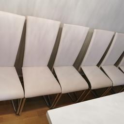 6 Schwingstühle Weiß/Kunstleder

Keine Gebrauchsspuren

Wie Neu

6 Stühle 150€ Festpreis