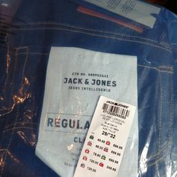 Mens regular fit jeans, colour dark blue/indigo, brand new, never been opened, size W29/L32 - S. RRP £55 just bought wrong size before lockdown and it's too late for exchange 