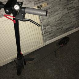 Electric scooter selling due to needs work but don’t have time to do it looking for cash offers needs back and front guard and doesn’t turn on because a wires come loose somewhere