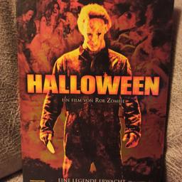 Biete hier von Rob Zombie "Halloween" das DVD Steelbook mit leichten Gebrauchsspuren zum Verkauf an.
Versand wäre gegen Aufpreis, kein Problem!
PayPal vorhanden!