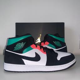Jordan 1 Mid SE ‘South Beach’
💚 UK 14/ US 15 (couldn’t pick as an option)
💗 100% Authentic - proof can be provided
💚 Black/green/pink colourway
#jordan#nike#streetwear#sneakers#kicks