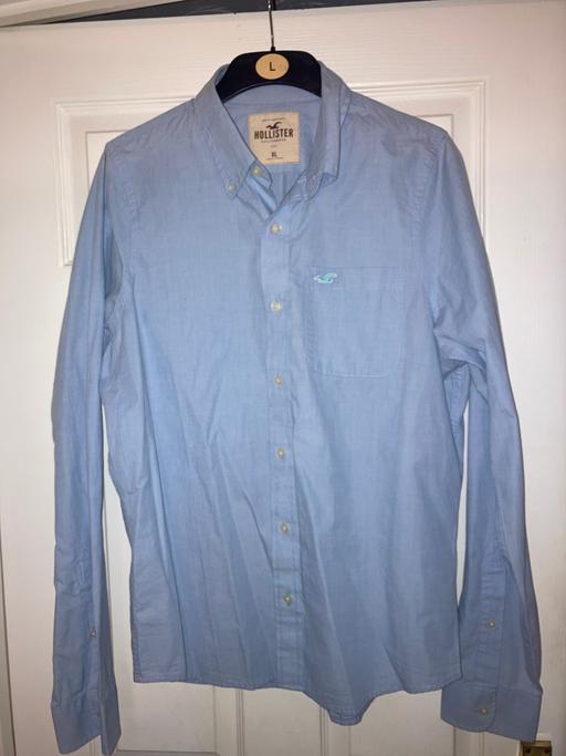 Buy & Sell West Midlands Sandwell - Photos for Hollister Men’s shirt XL blue only worn once