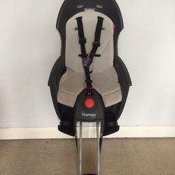 Hamax Siesta Bike Seat. Very good condition. From 9mths of age up to 22kg. Will consider delivery if local. 