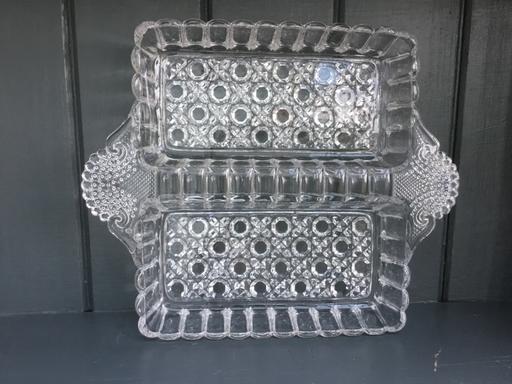 Buy & Sell Suffolk East Suffolk - Photos for Vintage Glass Divided Dish