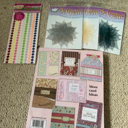 Brand new
Perfect for scrap books & card making
Paper has been used a little bit there is about 2inches thick of more paper & tracing paper
I have lots more products for sale & am happy to combine postage