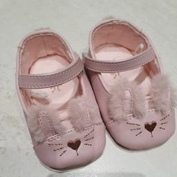ted baker pink baby shoes 3-6months .

been worn in house when my baby was small. lots of life left in them, like new as can be seen in pictures. 

collection from WV11 or CV5 and delivery also available.