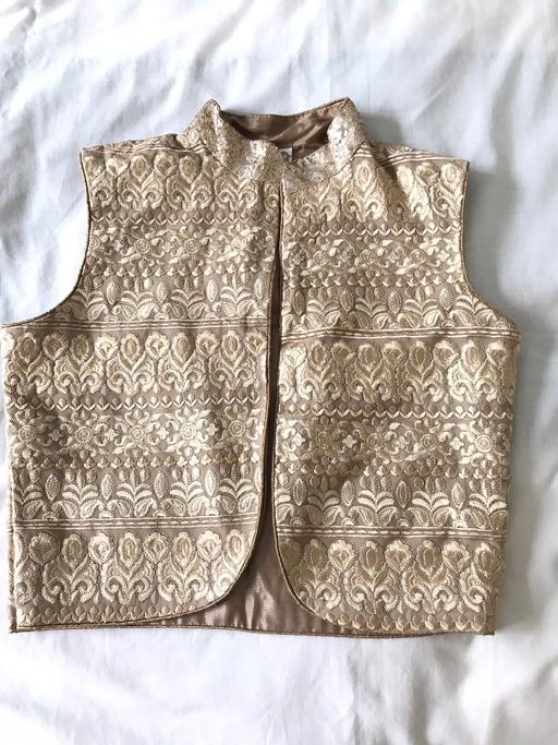 Buy & Sell Hertfordshire Dacorum - Photos for Cream patterned Asian vest dress