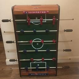 Football table
(See all pictures )

In very good condition
Measurements is in pictures

No ball

Collection b13 Moseley

⭐check out what else is on my page by clicking on my name. ⭐ grab a bargain ⭐
If you have any questions please do not hesitate to message me