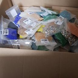 60 different 20g packets assorted colours. freepost