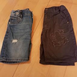 Jeans Shorts gr.98 sehr gutem Zustand je 4€