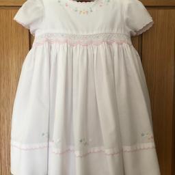 Pretty Sarah Louise Style Dress - 18 Months
In Good Used Condition
Exclusive Design Dani

Collection Welwyn or postage £3.20