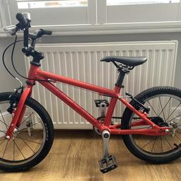 Isla bike Cnoc 16 in red, good used condition, some usual scratches and marks.